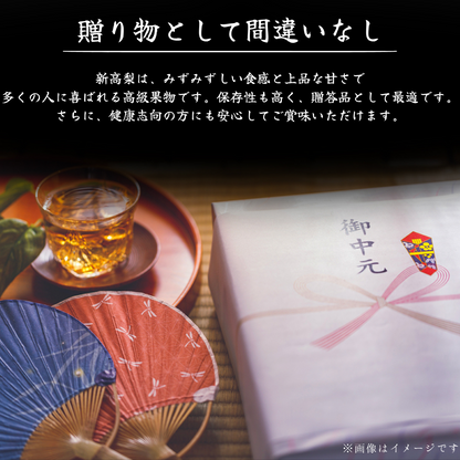 新高梨　高知県黒岩産＜玉数：5玉　量：5kg＞